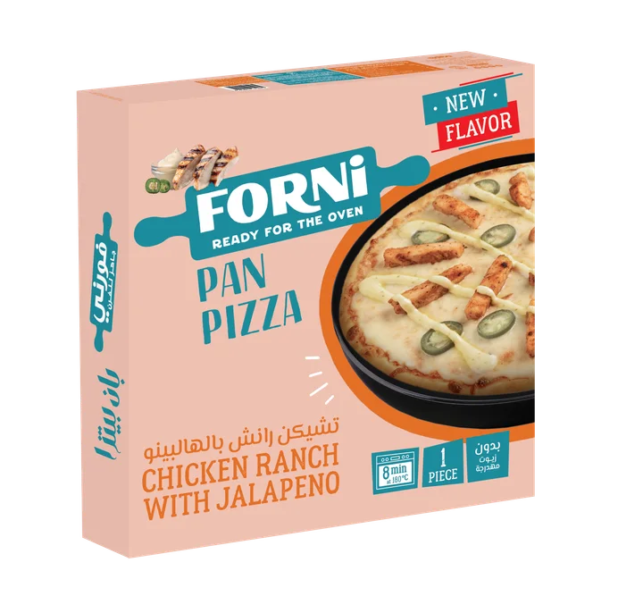 Chicken Ranch Pizza with Jalapeno